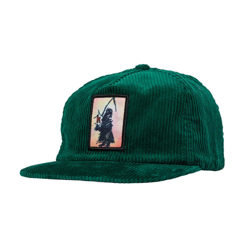Krooked - Reaper Corduroy Snapback (Emerald)